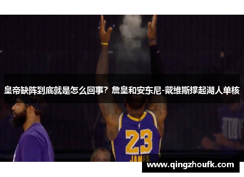 皇帝缺阵到底就是怎么回事？詹皇和安东尼-戴维斯撑起湖人单核