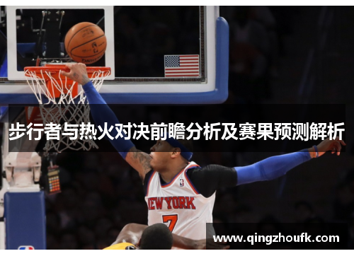 步行者与热火对决前瞻分析及赛果预测解析